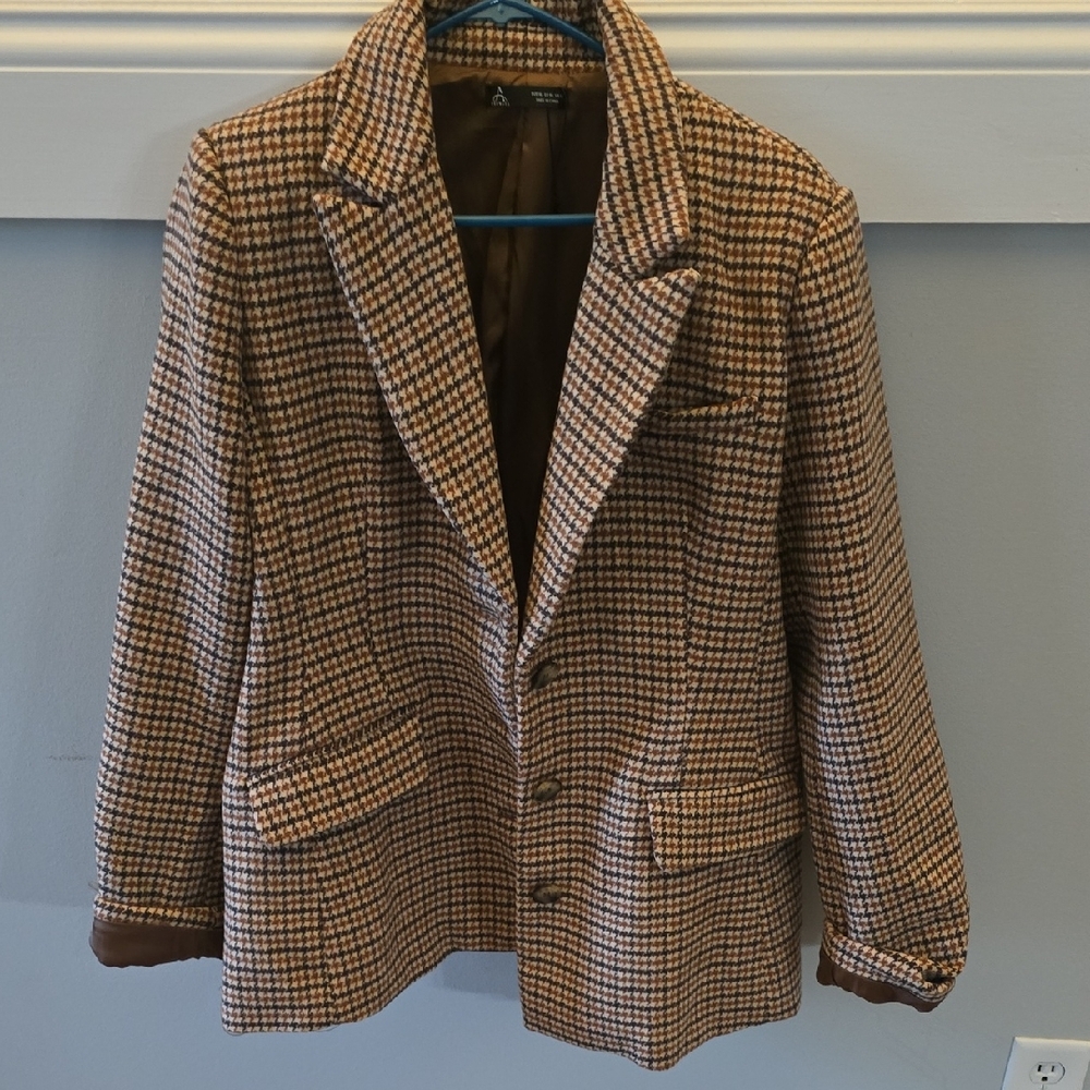 anewsta plaid blaxer sz 12 us